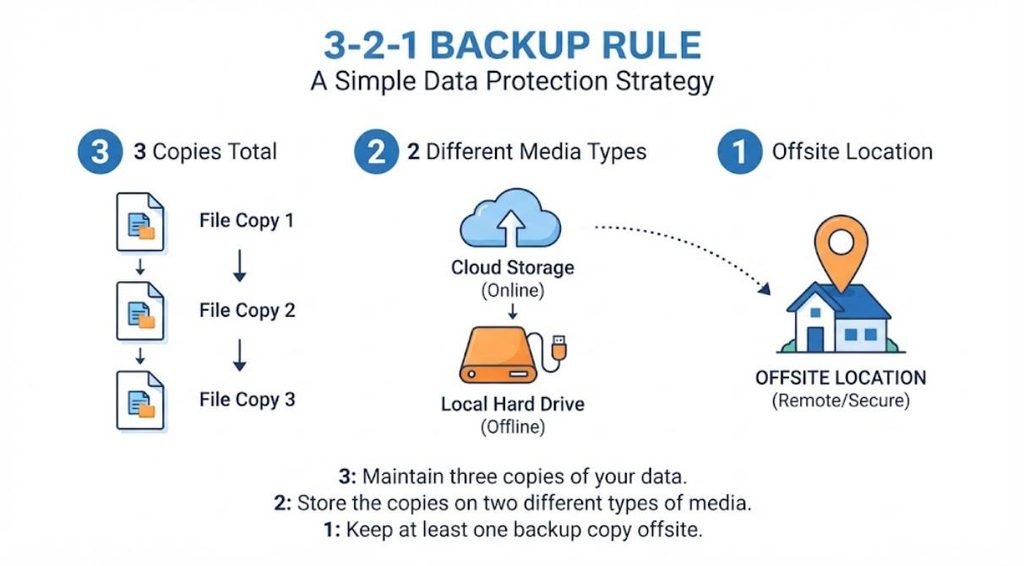 3-2-1 backup cloud storage