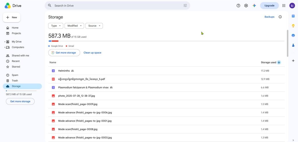 Google Drive free 15 GB